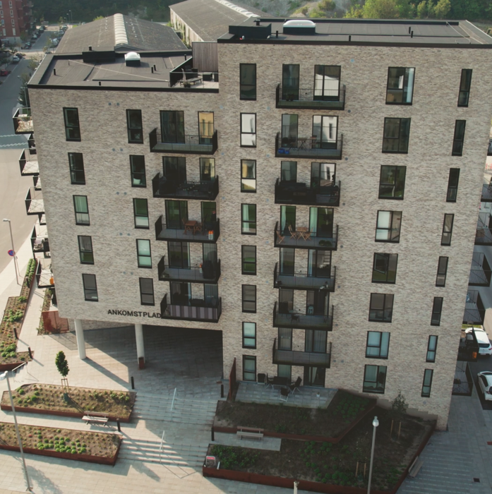 Nyopført 2-værelses lejlighed på Ankomstpladsen 12